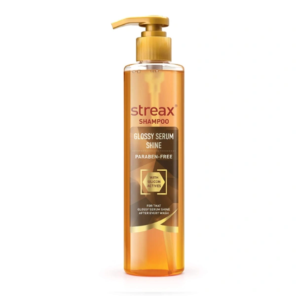 Streax Glossy Serum Shine Shampoo - 240ML - 240ml